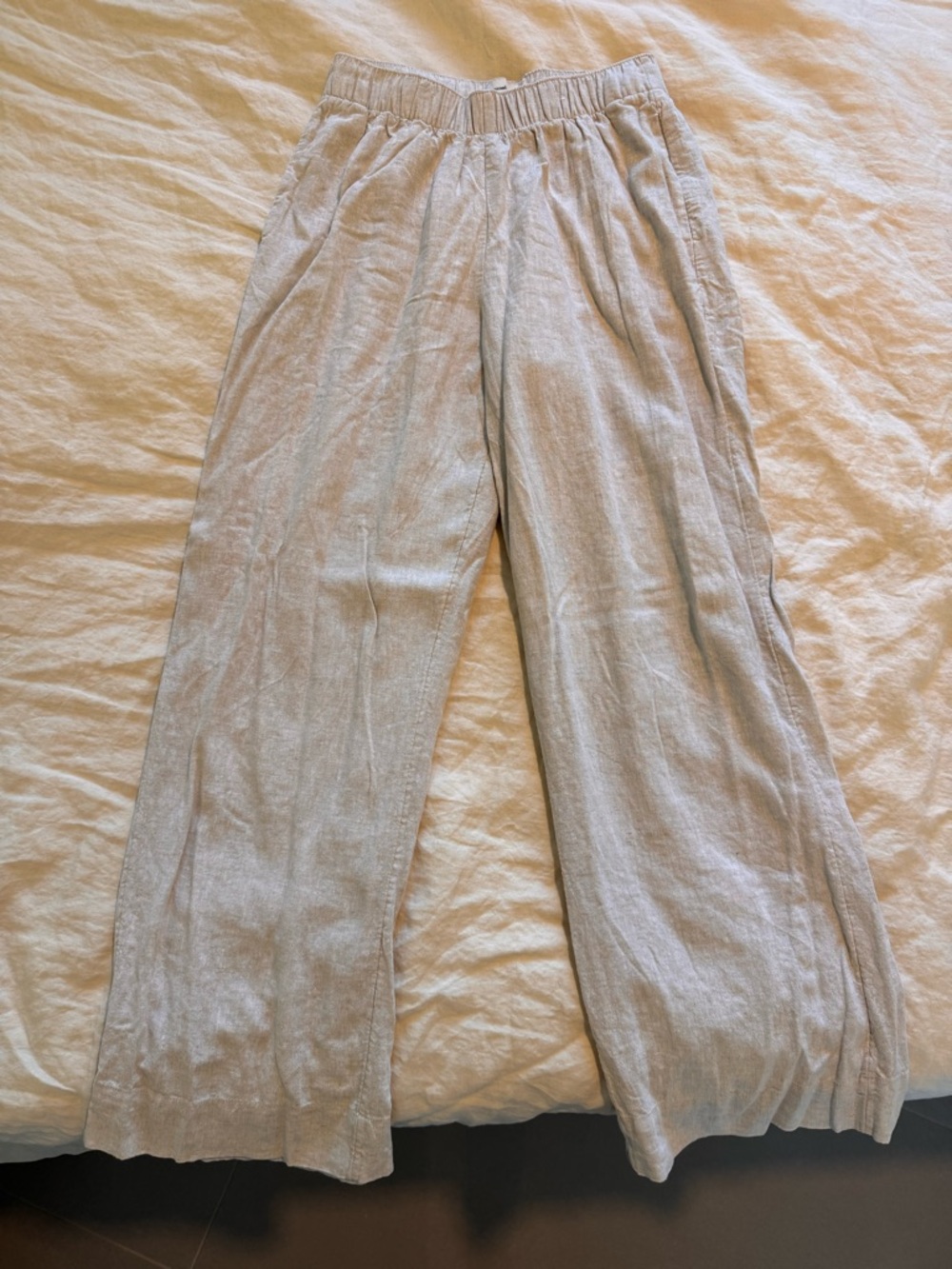 ABERCROMBIE Women’s Linen Blend Pants Sz SL